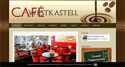Desktop Screenshot of cafe-westkastell.de